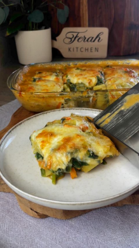 Gratin de pommes de terre aux épinards