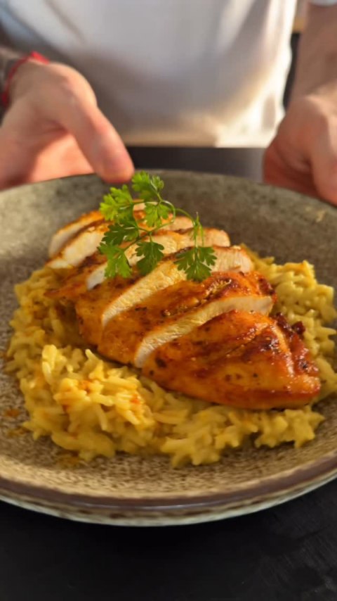 Curry de poulet au lait de coco rapide