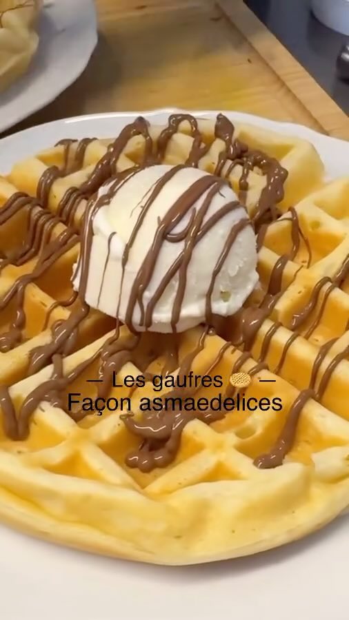 Gaufres croustillantes et moelleuses