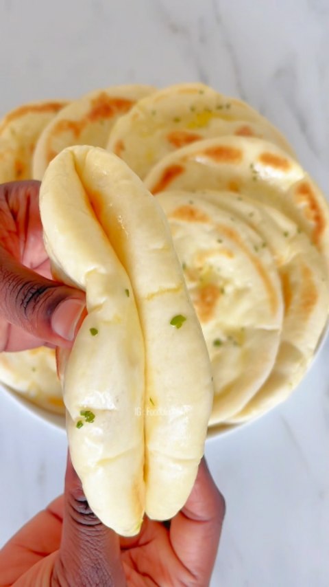 Cheese Naan fait maison