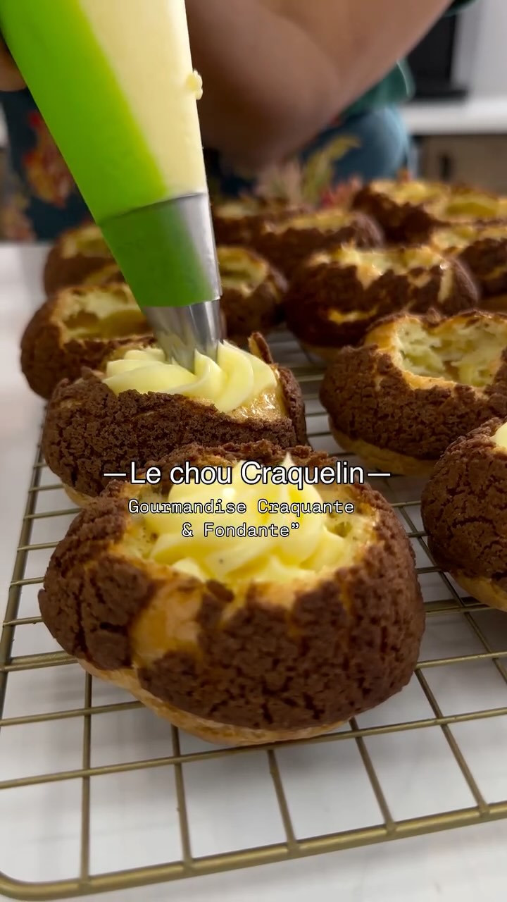 Chou Craquelin à la Crème