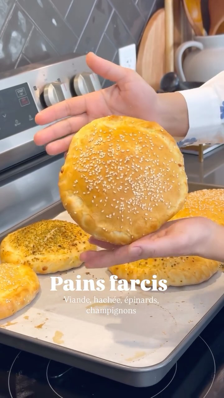 Pain Farci à la Viande Hachée