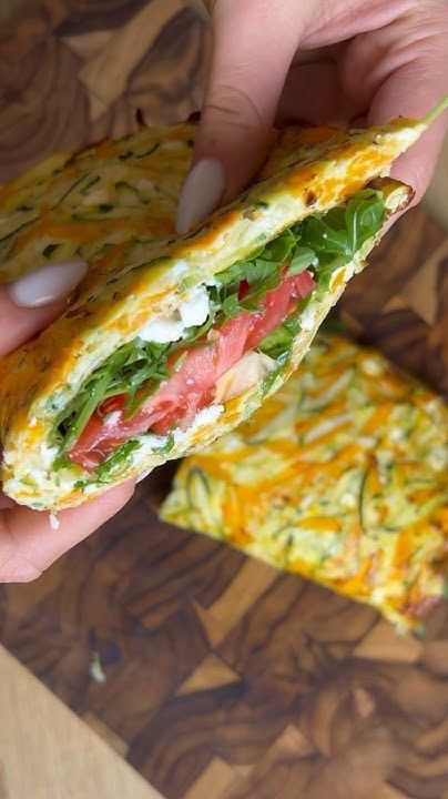 Wrap de courgettes au poulet grillé